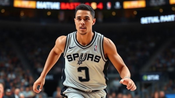 Devin Vassell closing games with focus and energy on the court.