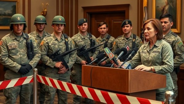 Rahmanullah Lakanwal shooting National Guardsmen press briefing scene