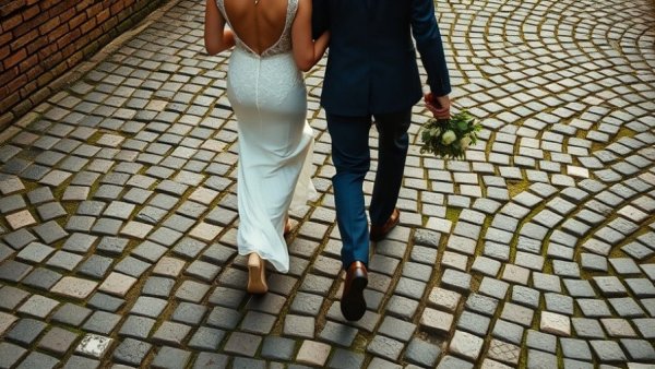 Elegant couple walking, representing Taxi Cab Theory in Relationships.