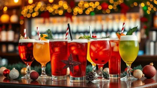 Festive holiday drinks at San Antonio holiday pop-up bars