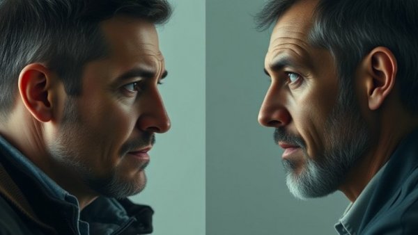 Two men in a serious discussion about Trump Care affects healthcare costs.