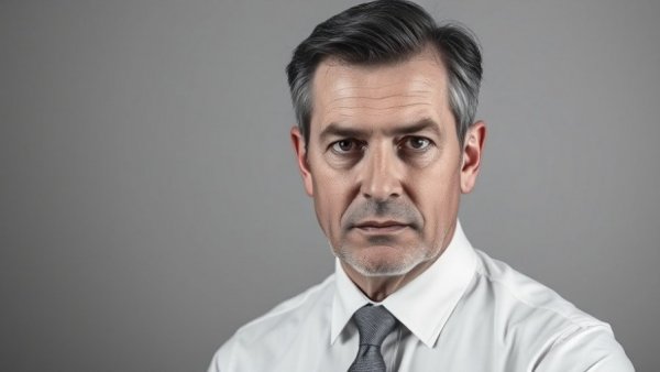 Black and white portrait of a man in professional attire representing public health leadership USA.