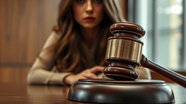 Sheila Cherfilus-McCormick case depiction, gavel and woman.