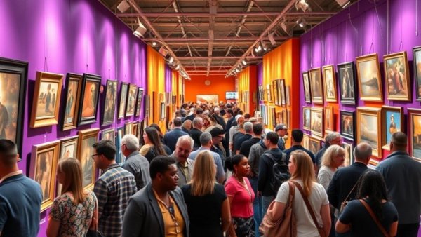 San Antonio local economy art market gathering vibrant community.