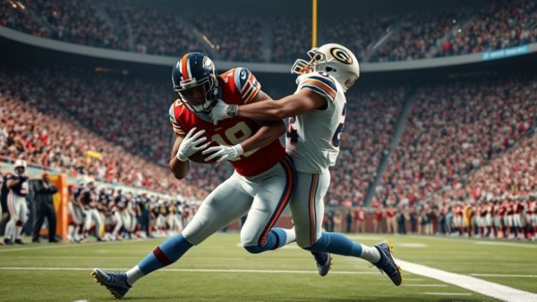 Intense SEC football moment from 2025 with dramatic touchdown.