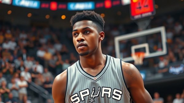 San Antonio Spurs comeback moment featuring focused player on court.