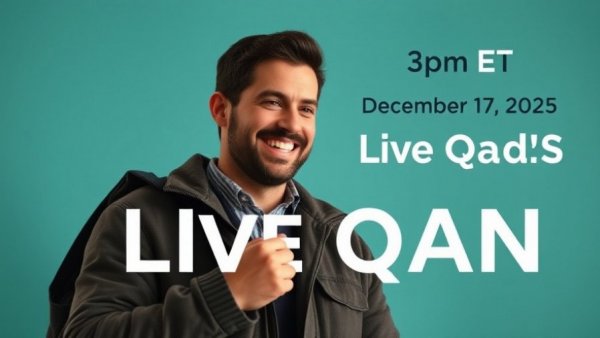 Smiling man in white shirt and tie holds jacket for live Q&A event, fitness for seniors.