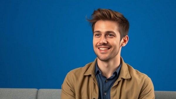 Casual person talking on show, local entertainment San Antonio.