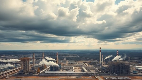 Texas petrochemical expansion showcasing large industrial complex.