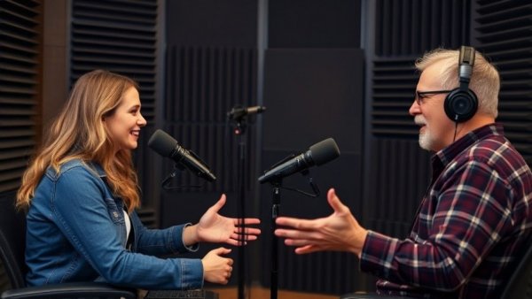 Engaged discussion on behavioral differences between boys and girls.