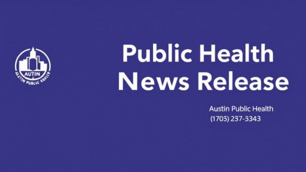Austin Public Health news release banner for Austin Travis County Community Health Assessment.