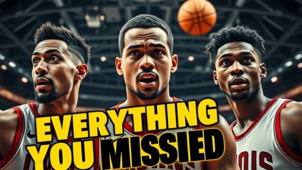 NBA December 1st Recap: Highlights collage with vibrant text overlay.