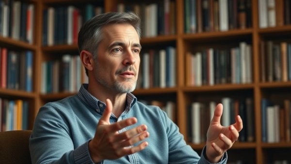 Professional speaker discussing nutrition for thyroid and liver health.