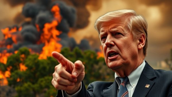 Politician addresses wildfire prevention amid flames and smoke, Wildfire Prevention Act of 2025.