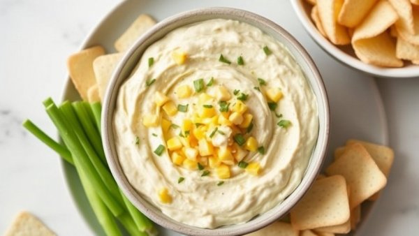 Creamy Corn-and-Onion Dip