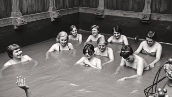Mud baths: the new beauty culture – archive, 1925