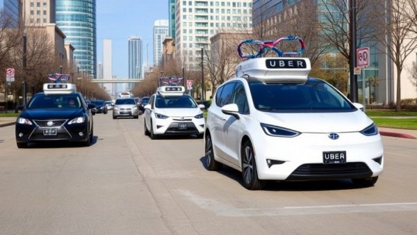 Uber's autonomous robotaxis hit the road in Dallas