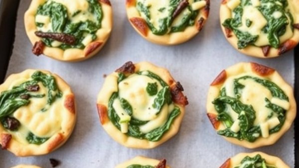 Gluten-Free Spinach Pie Bites