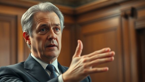 Man discussing expiring ACA subsidies in chamber setting.