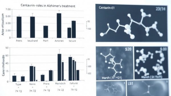 Scientific data on Centaurin-α1 Alzheimer’s treatment with graphs.