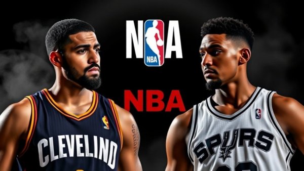 Cleveland Cavaliers vs San Antonio Spurs highlights matchup promo for December 5, 2025.