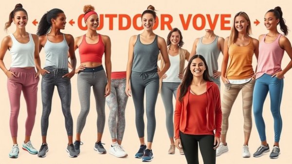Outdoor Voices review featuring activewear collage with happy women.