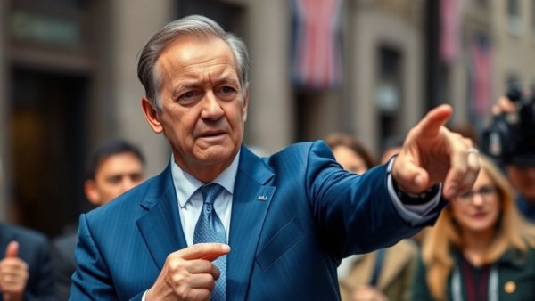 Discussion on donation trends during Trump's second term with a serious tone.