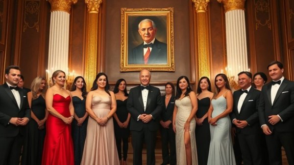Kennedy Center Honors 2025: Formal gathering with dignitaries and celebrities.