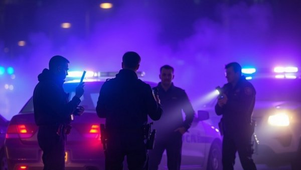 Police investigation on Eastex Freeway after rollover crash.