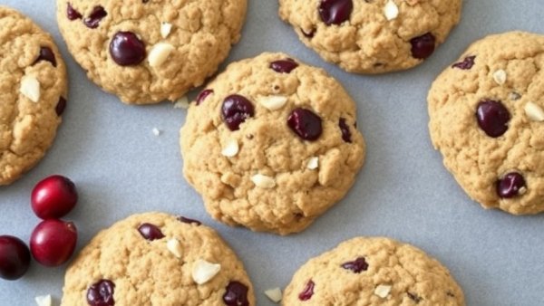 Cranberry-Coconut Oatmeal Cookies