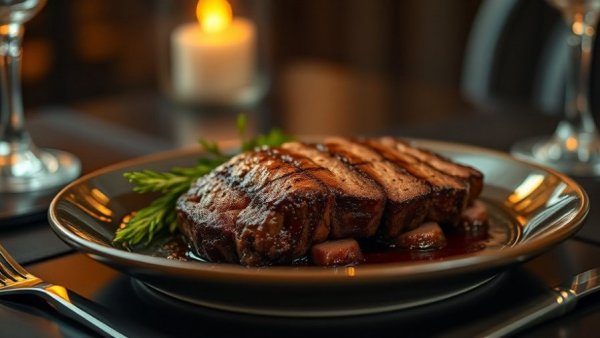 Gourmet steak dish representing Dallas dining experiences