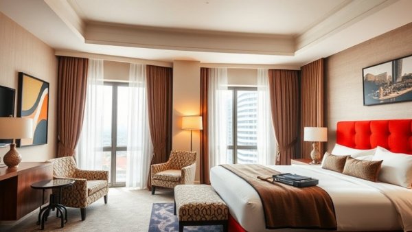 Faust Hotel New Braunfels luxury room refresh with modern decor.