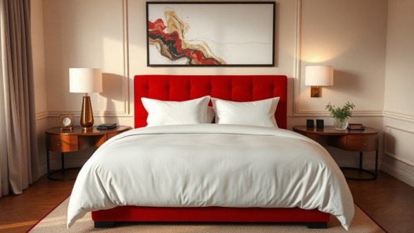 Modern hotel room decor at Faust Hotel New Braunfels reopening.