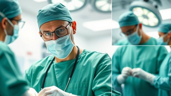 Medical professional performing procedures at Fort Hood hospital.