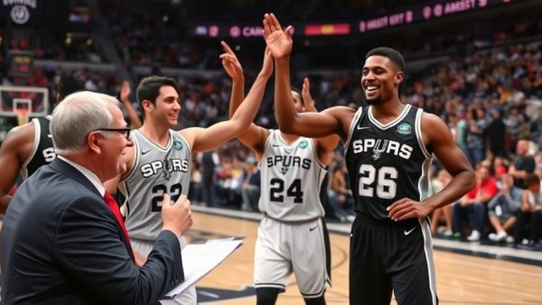 Spurs depth in NBA Cup Tournament highlighted.