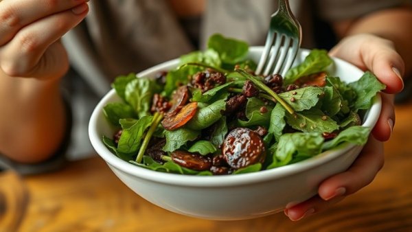 Healthy soul food bowl with greens, soul food health and nutrition focus.