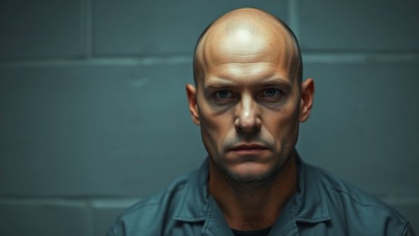 Austin hate crime news: Man in prison uniform.