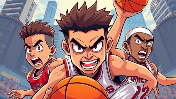 NBA Highlights December 13 2025: Focused trio in bold graphic style.