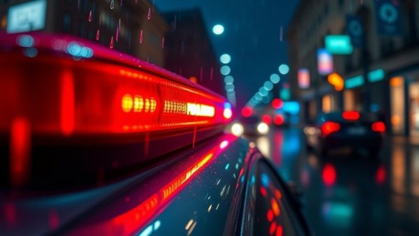 Police lights in San Antonio crime reports