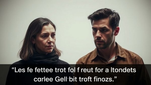 Serious discussion of controversial topic; text overlay with intense expressions.