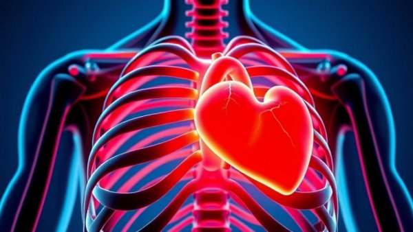 3D anatomical heart illustration with glowing health focus on plant-based diets heart disease risk.