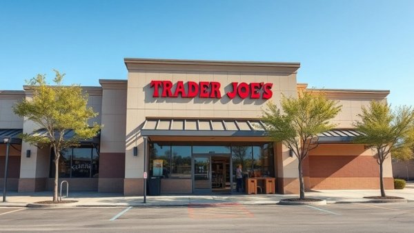 Trader Joe's opening in Cypress storefront with signage.