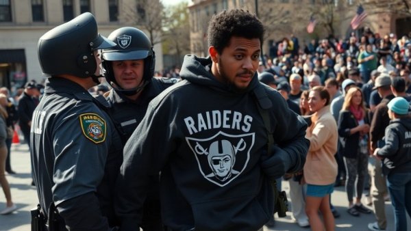 Fairfax County police arrest scene and public gathering, sanctuary policies and public safety