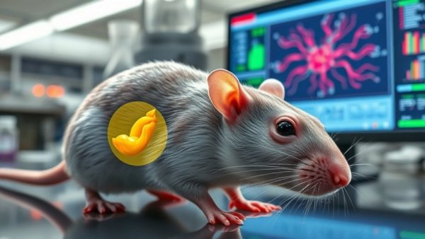 Illustration of inflammation-induced metabolic shifts in a rat study.