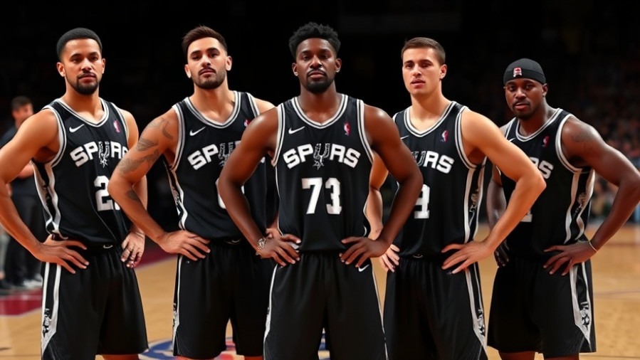 NBA highlights Spurs vs Wizards, players in jerseys with game date text.