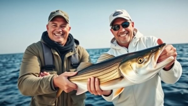 Men in fishing gear on the ocean, missing fishermen Florida coast.