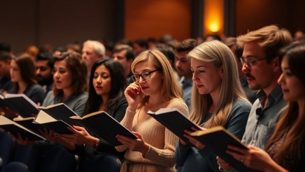 San Antonio cultural events: performers reading scripts passionately.
