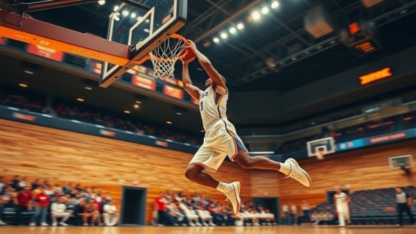 NBA top plays Christmas Day 2025 action shot, player dunking.