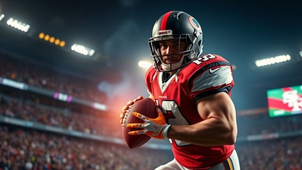 GameAbove Sports Bowl Highlights featuring football player in action.