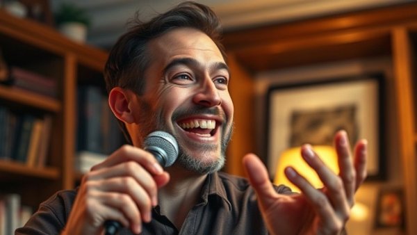 Interactive talk on chronic fatigue in seniors with a lively speaker.